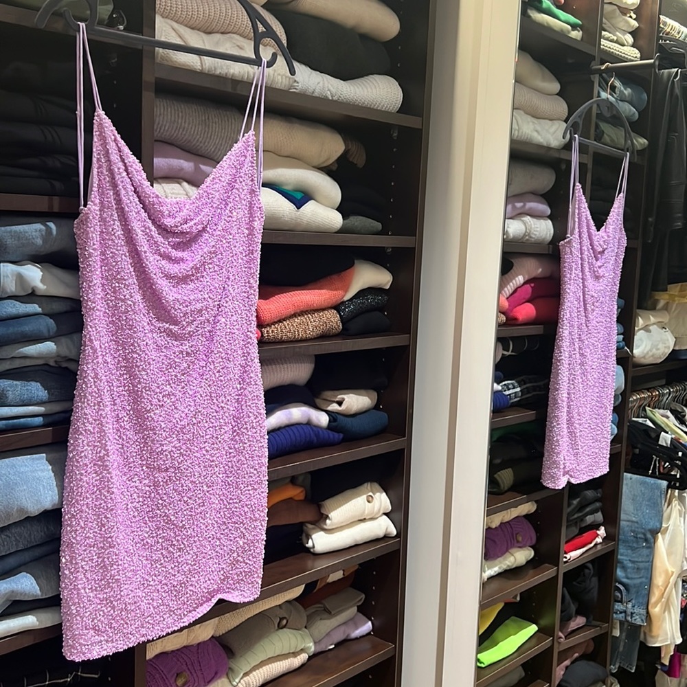 Alice and Olivia sequin dress